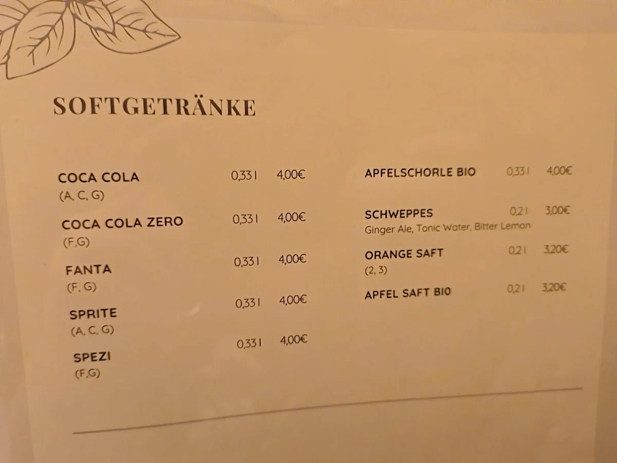 Speisekarte photo 3