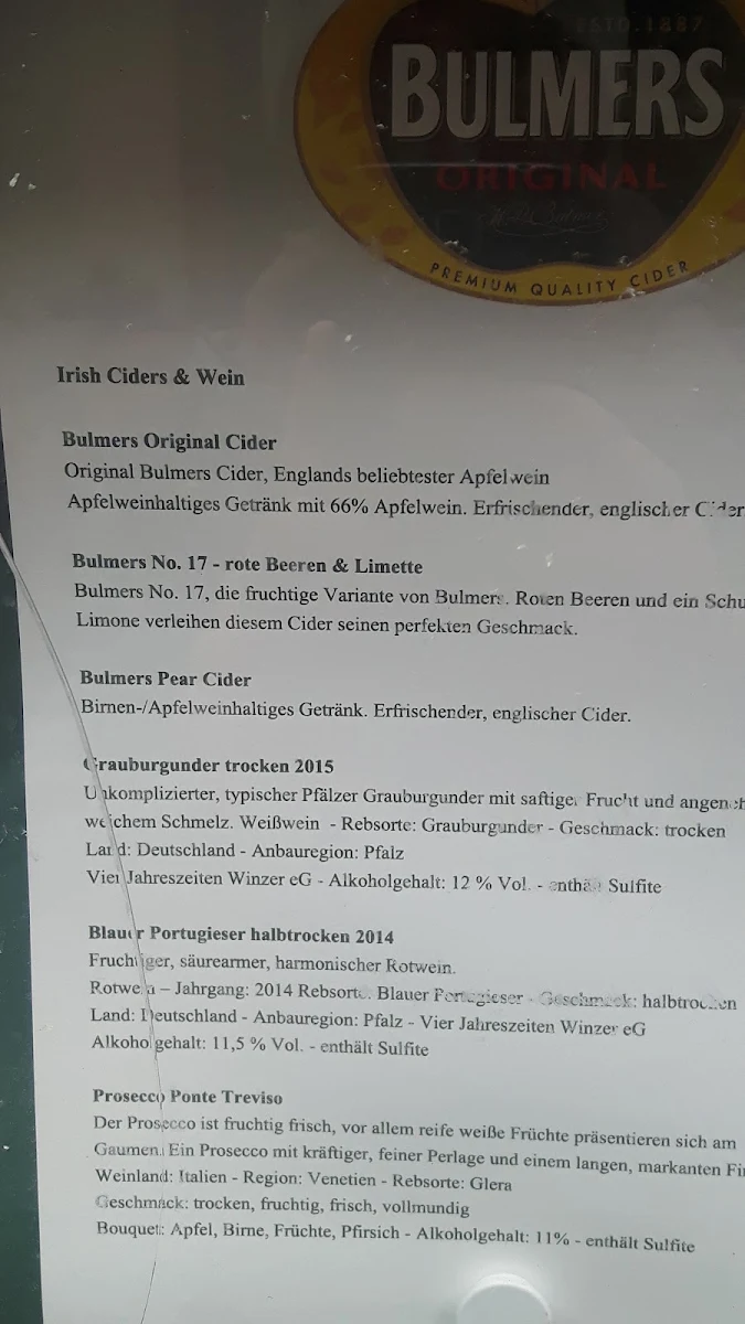 Speisekarte photo 3