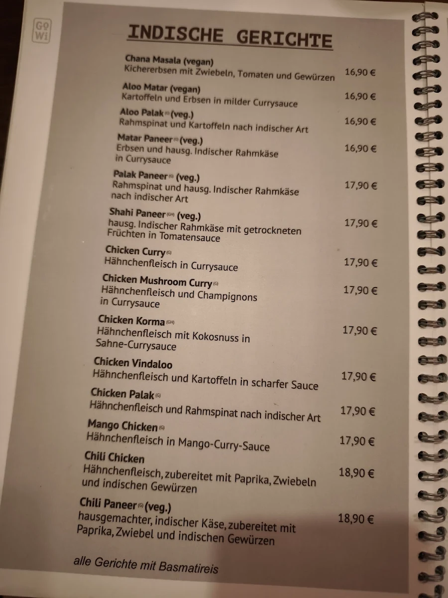 Speisekarte photo 1