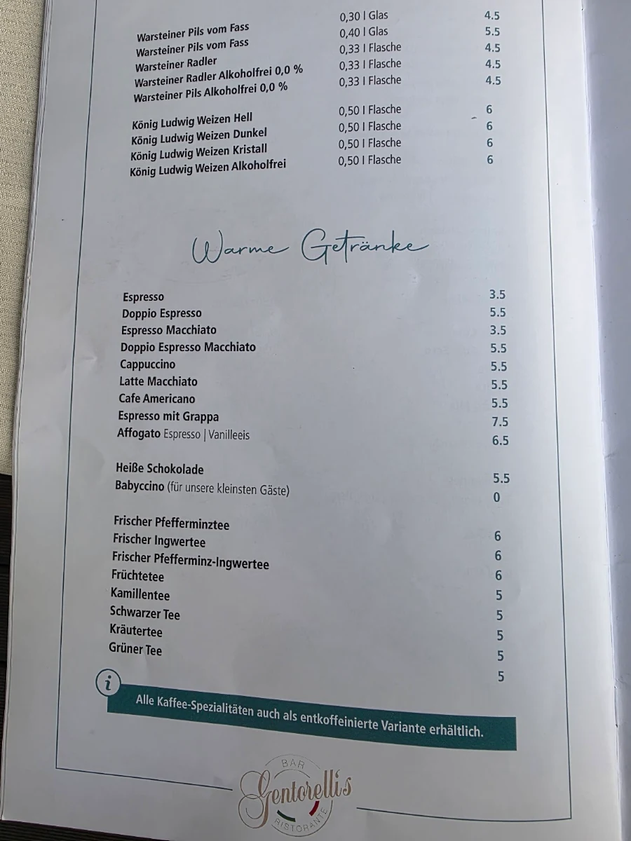Speisekarte photo 1