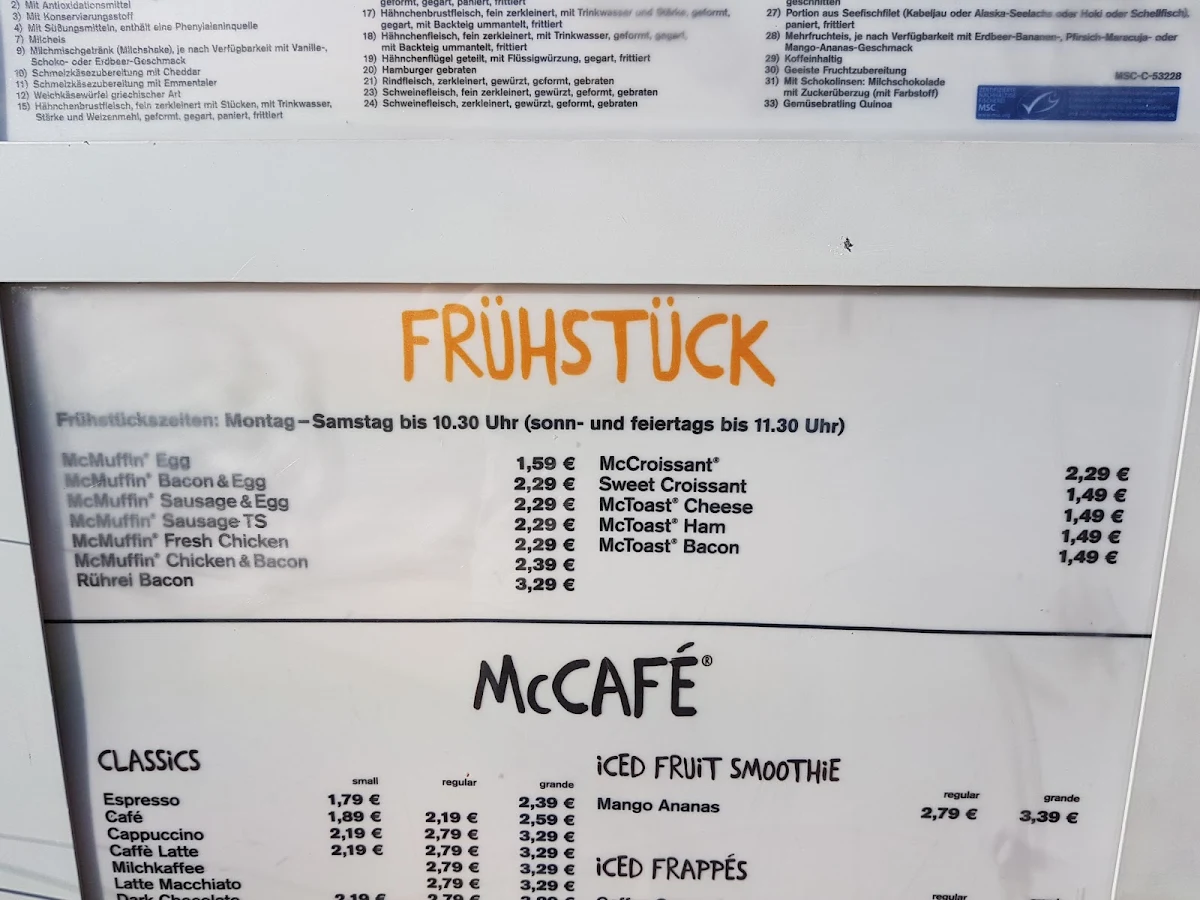 Speisekarte photo 2