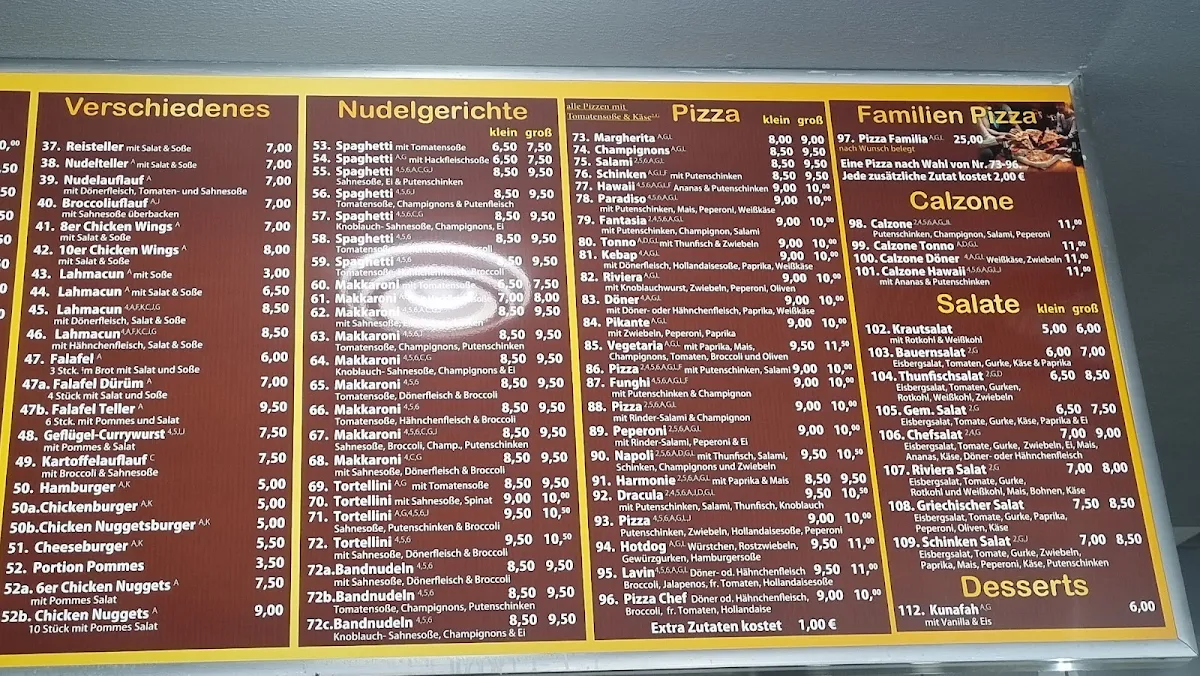 Speisekarte photo 1