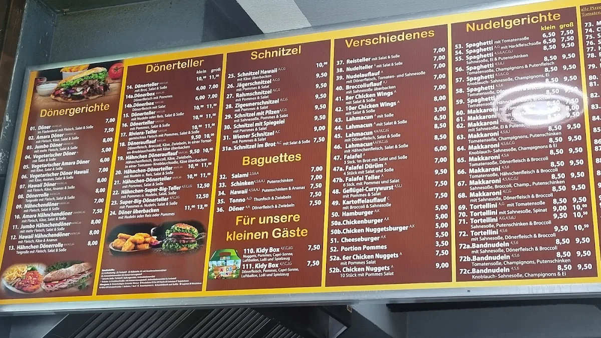 Speisekarte photo 3
