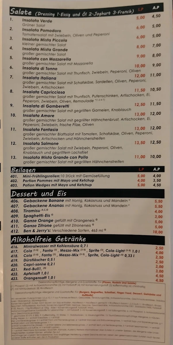 Speisekarte photo 4