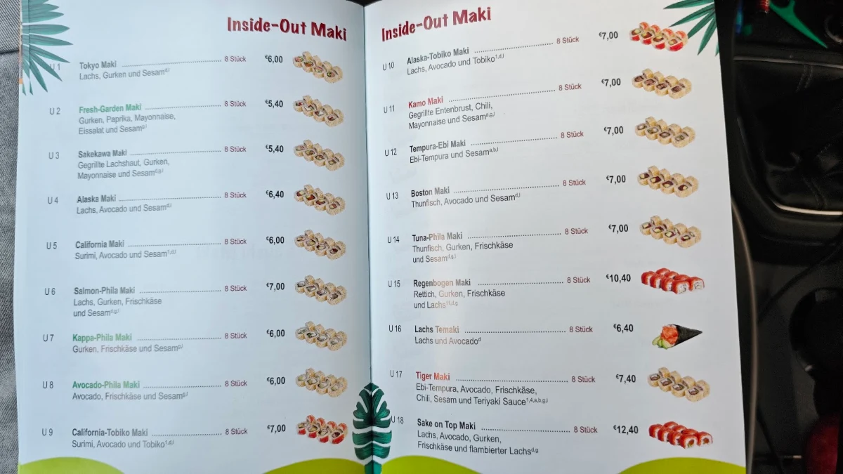 Speisekarte photo 2