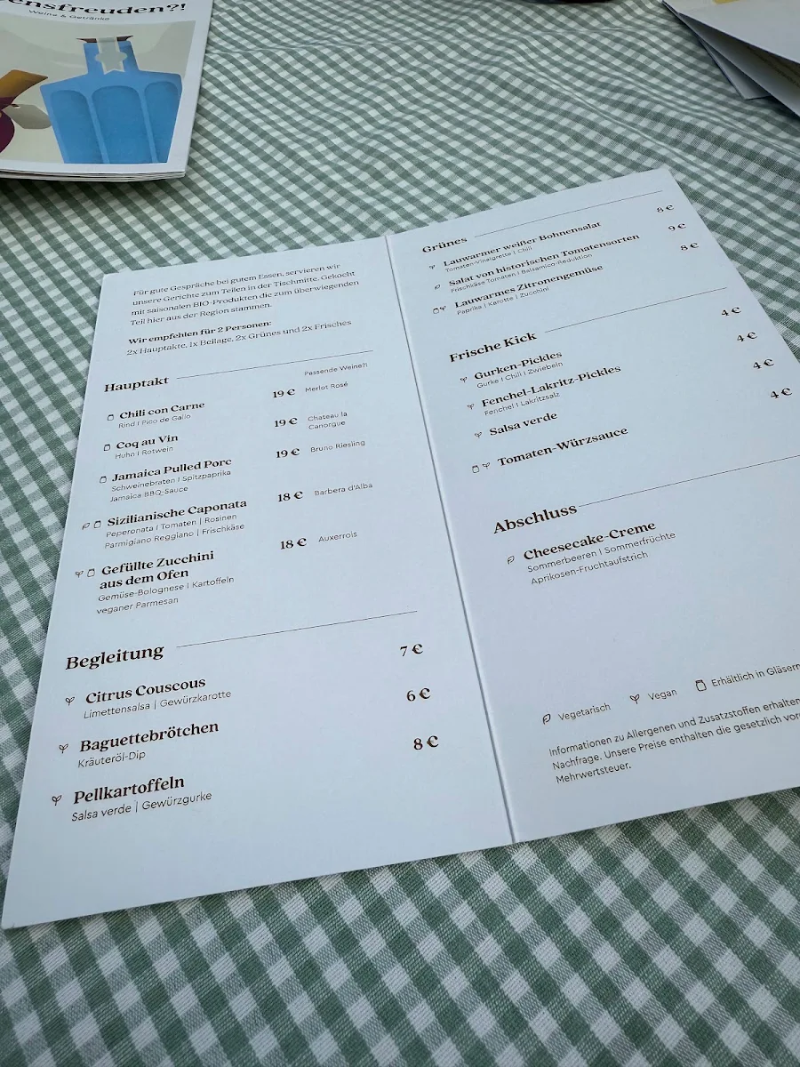 Speisekarte photo 1
