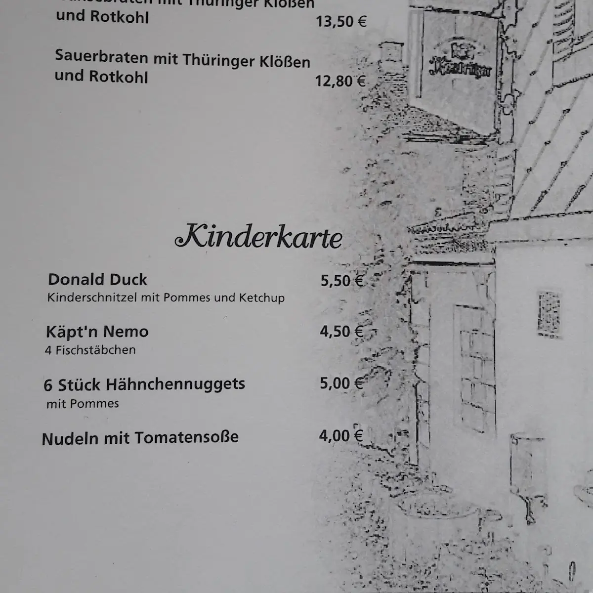 Speisekarte photo 3