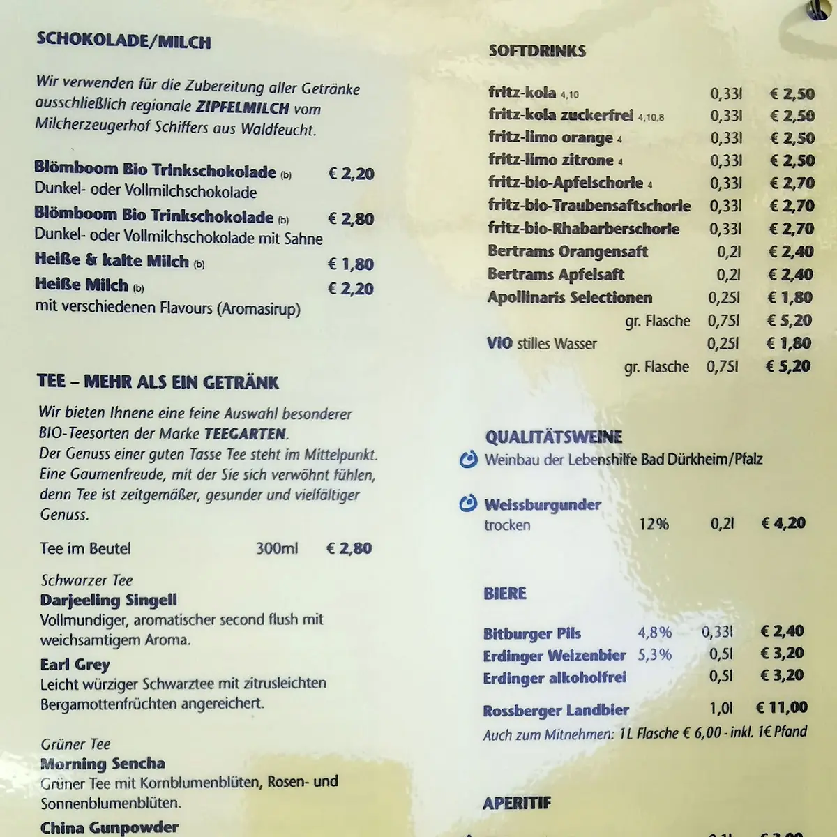 Speisekarte photo 9