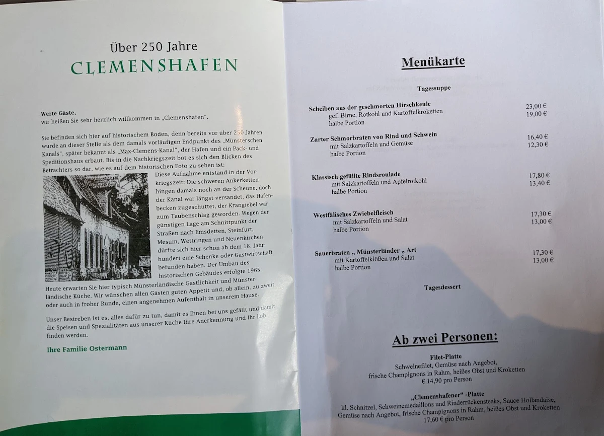 Speisekarte photo 1