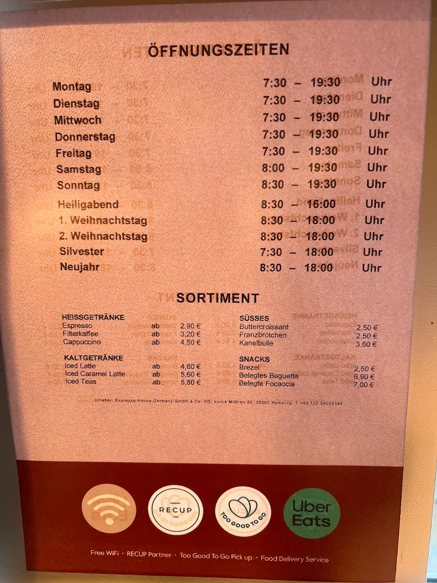 Speisekarte photo 1