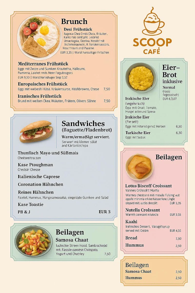 Speisekarte photo 2