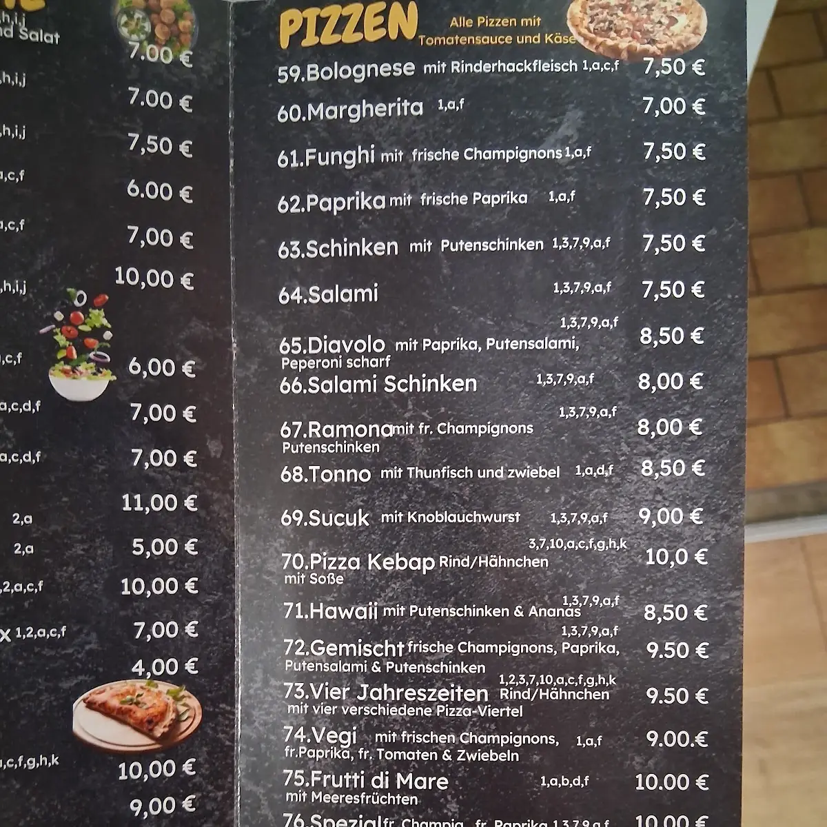 Speisekarte photo 3