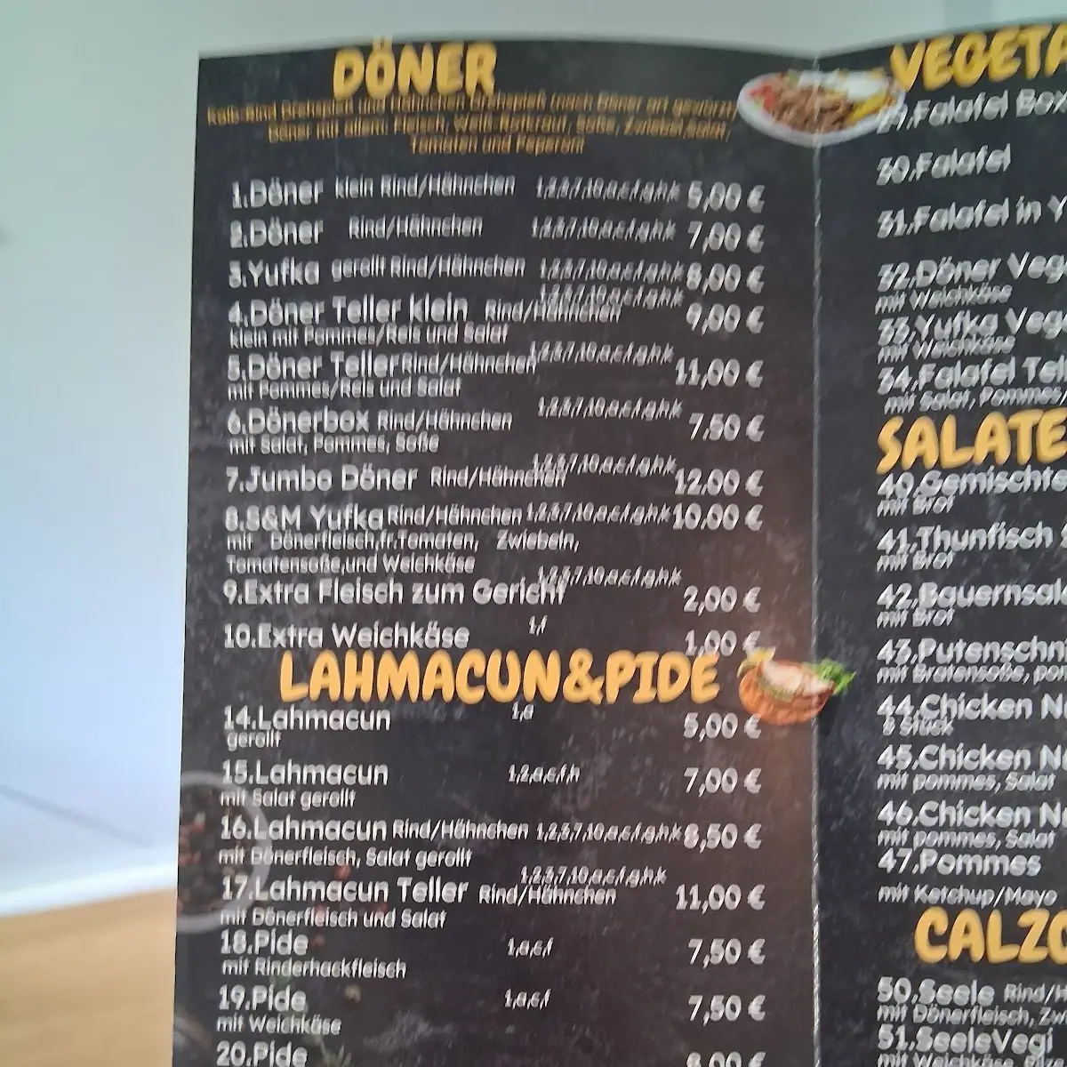 Speisekarte photo 4