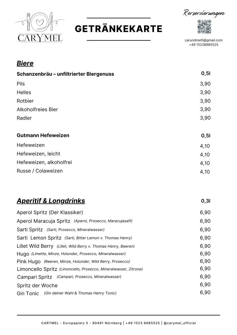 Speisekarte photo 2