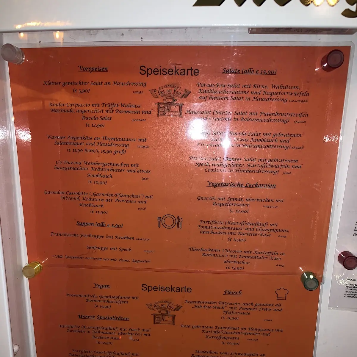 Speisekarte photo 5