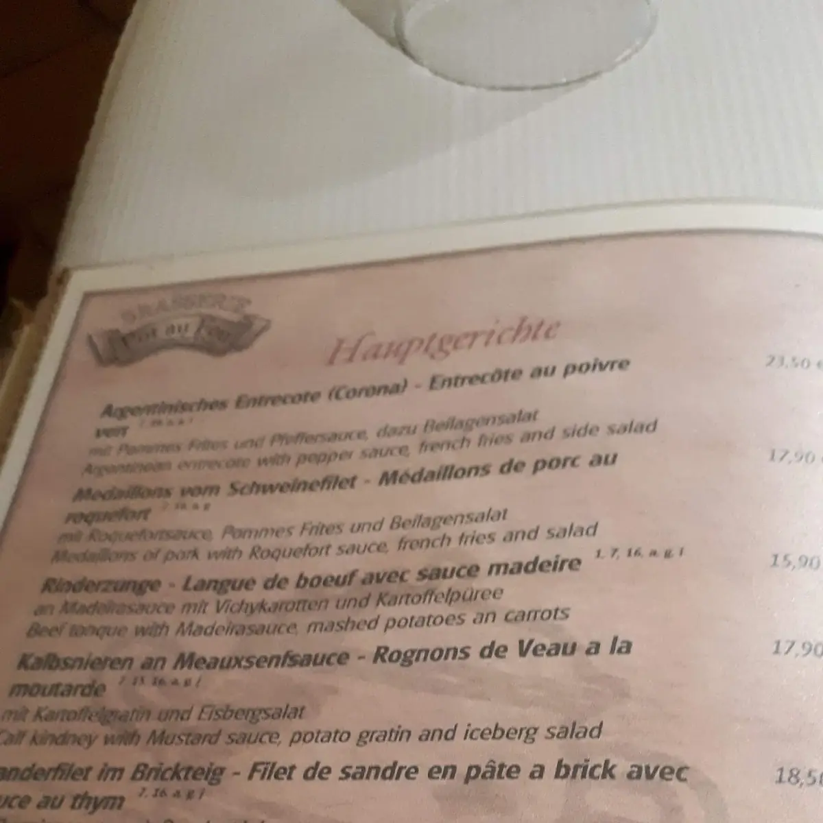 Speisekarte photo 6
