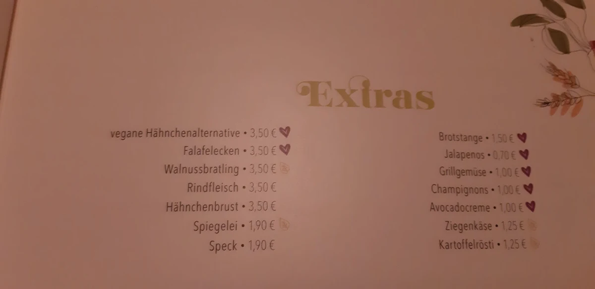 Speisekarte photo 6