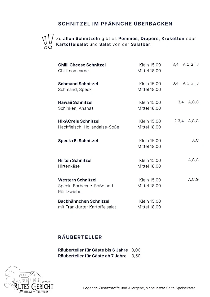 Speisekarte photo 1