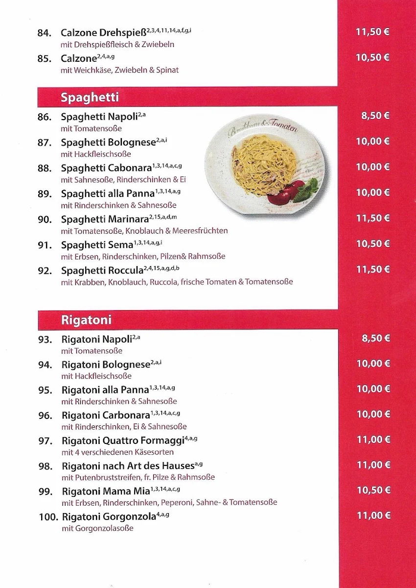 Speisekarte photo 3