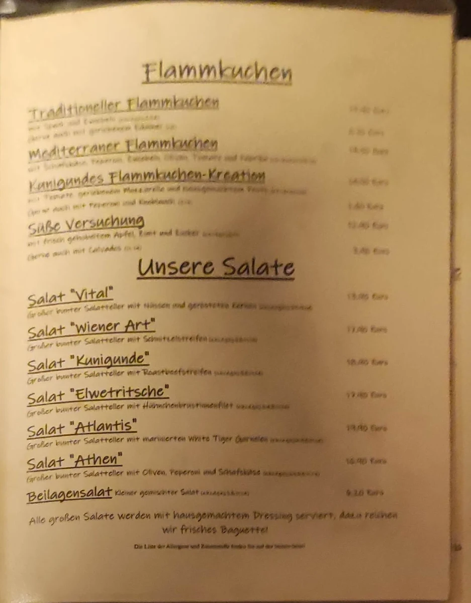 Speisekarte photo 5