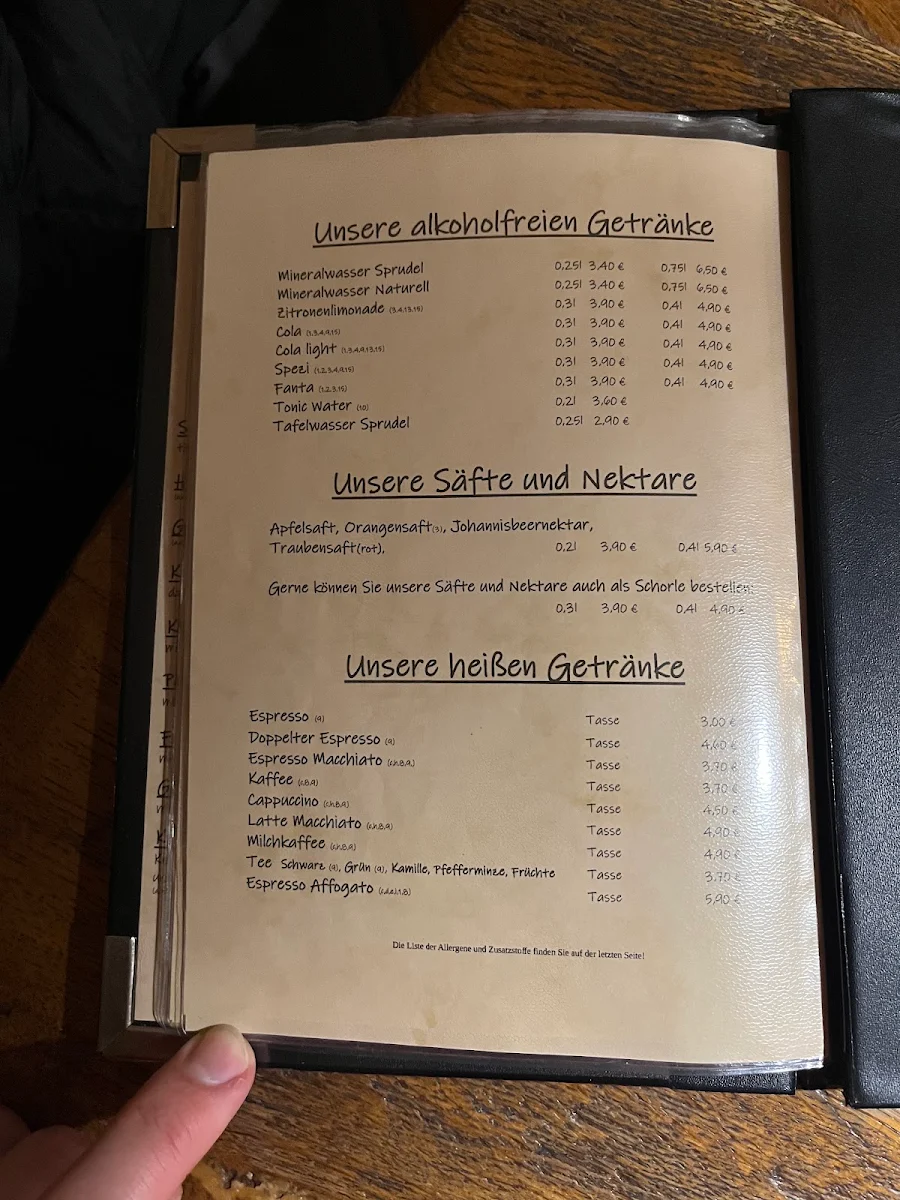 Speisekarte photo 8