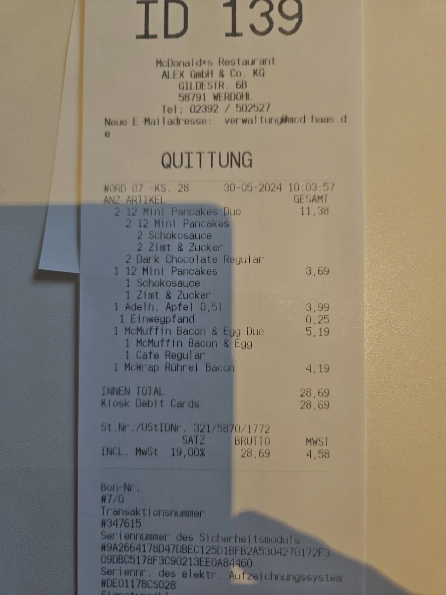 Speisekarte photo 1