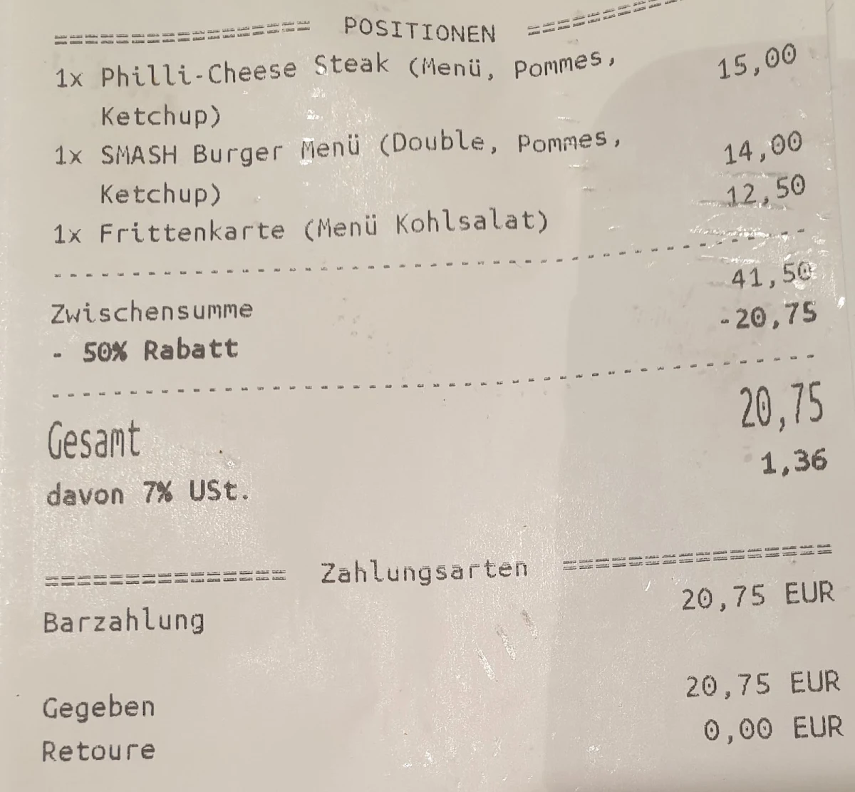 Speisekarte photo 8