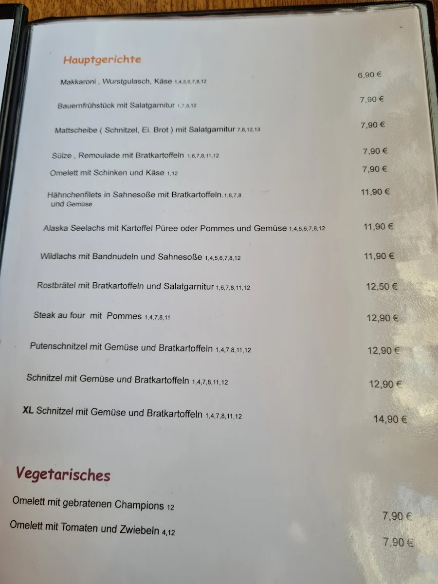 Speisekarte photo 3
