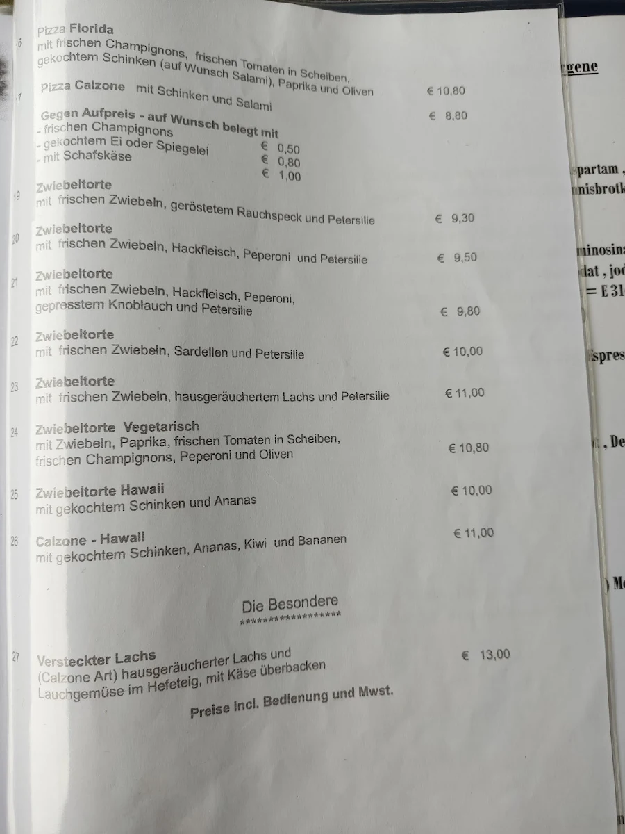 Speisekarte photo 5