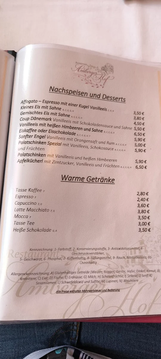 Speisekarte photo 1