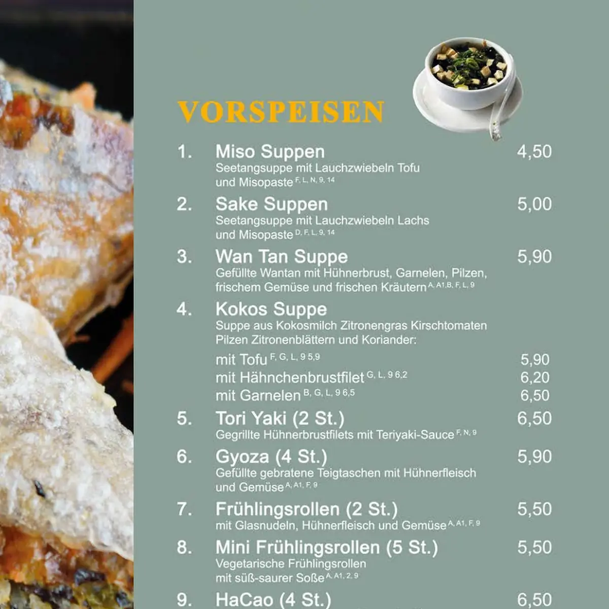 Speisekarte photo 1