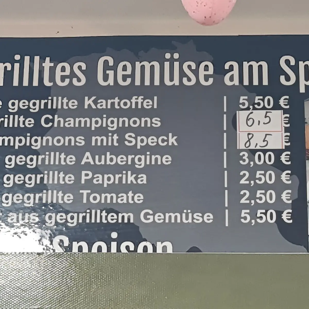 Speisekarte photo 2