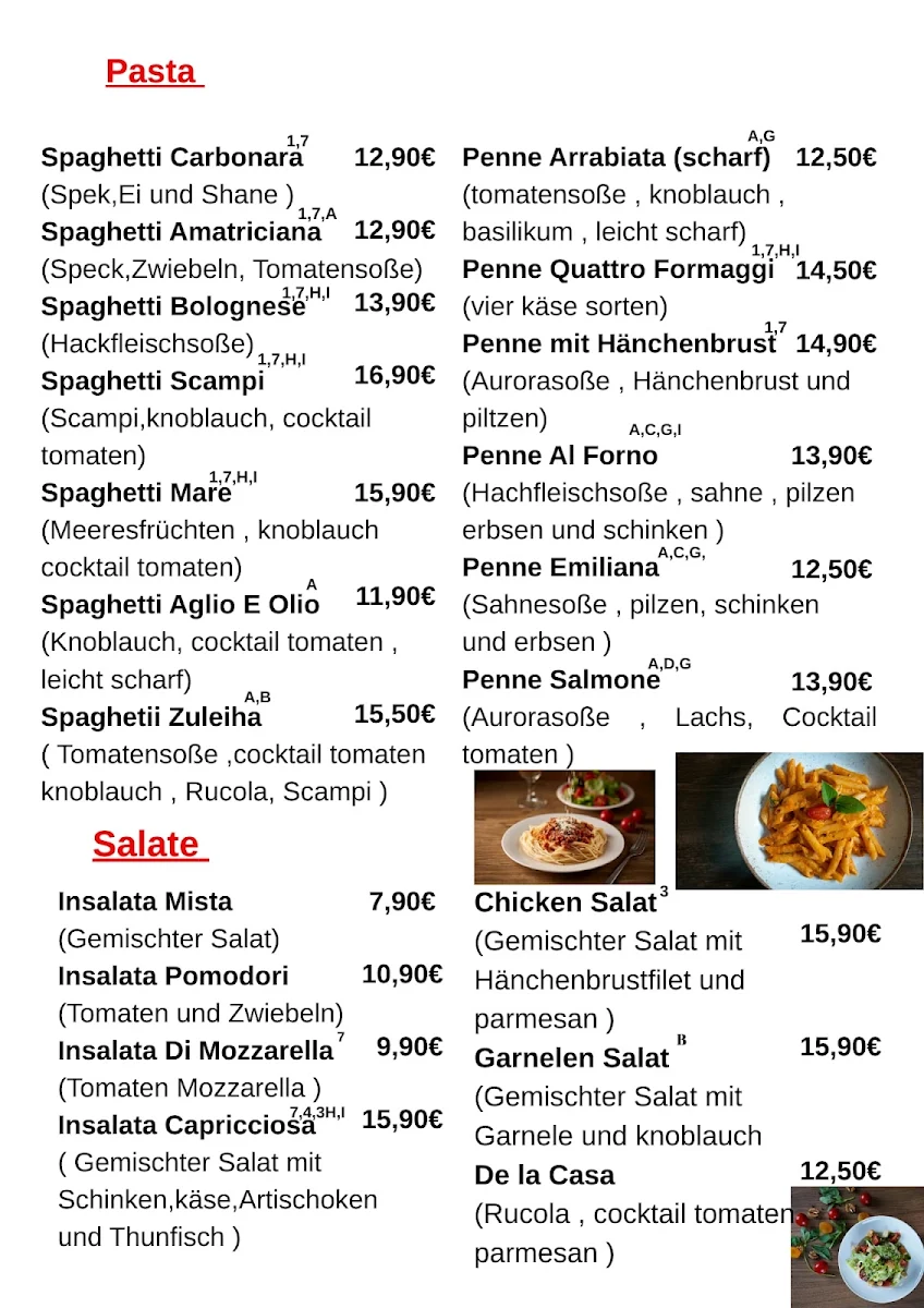 Speisekarte photo 3