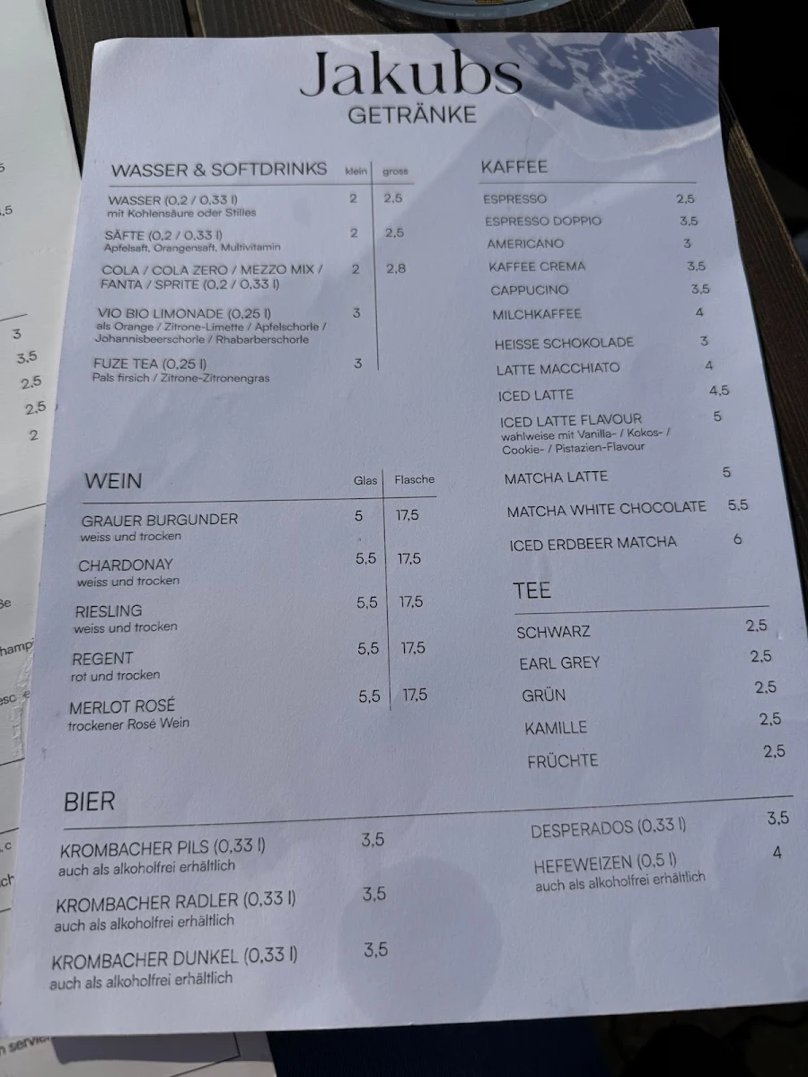 Speisekarte photo 3