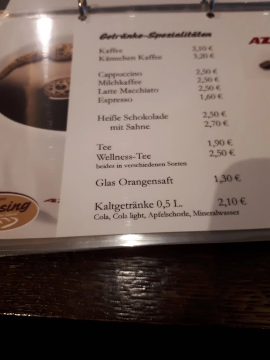 Speisekarte photo 2