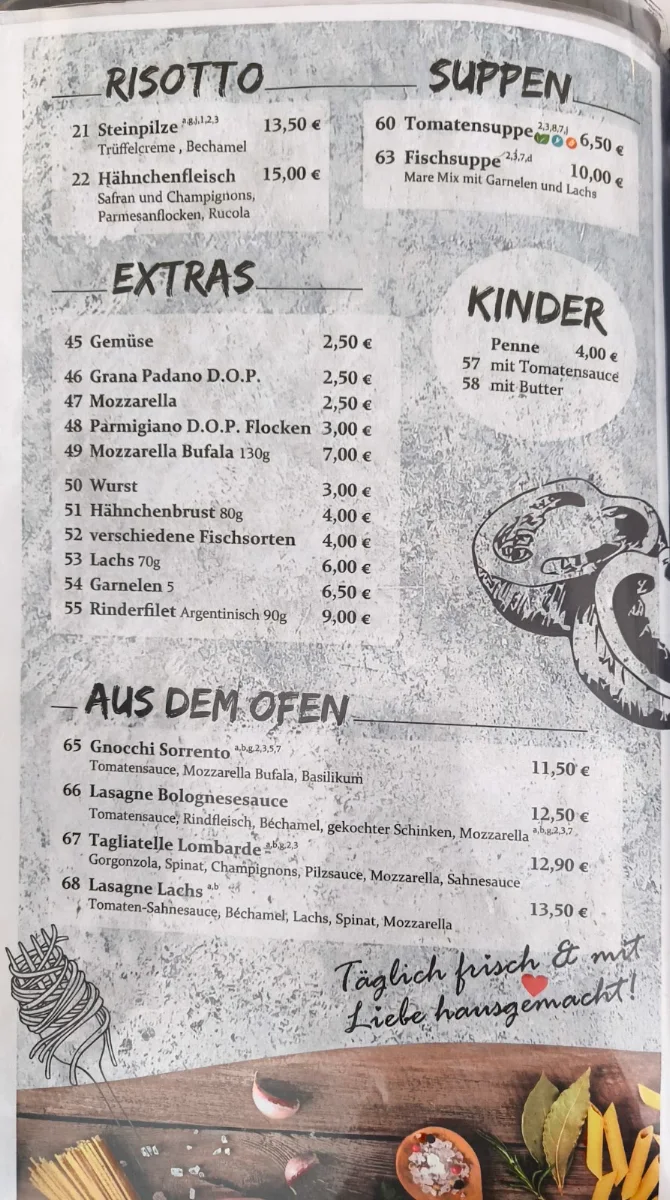 Speisekarte photo 3
