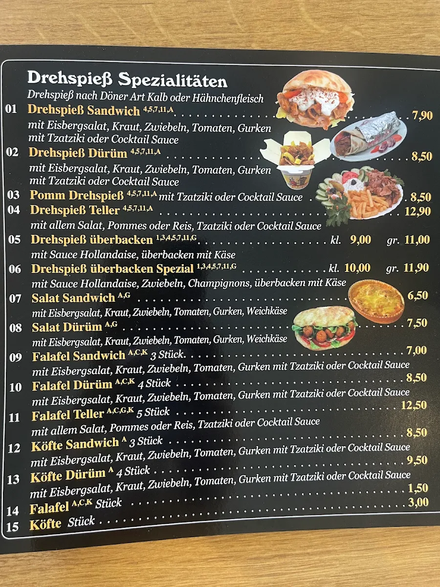 Speisekarte photo 1