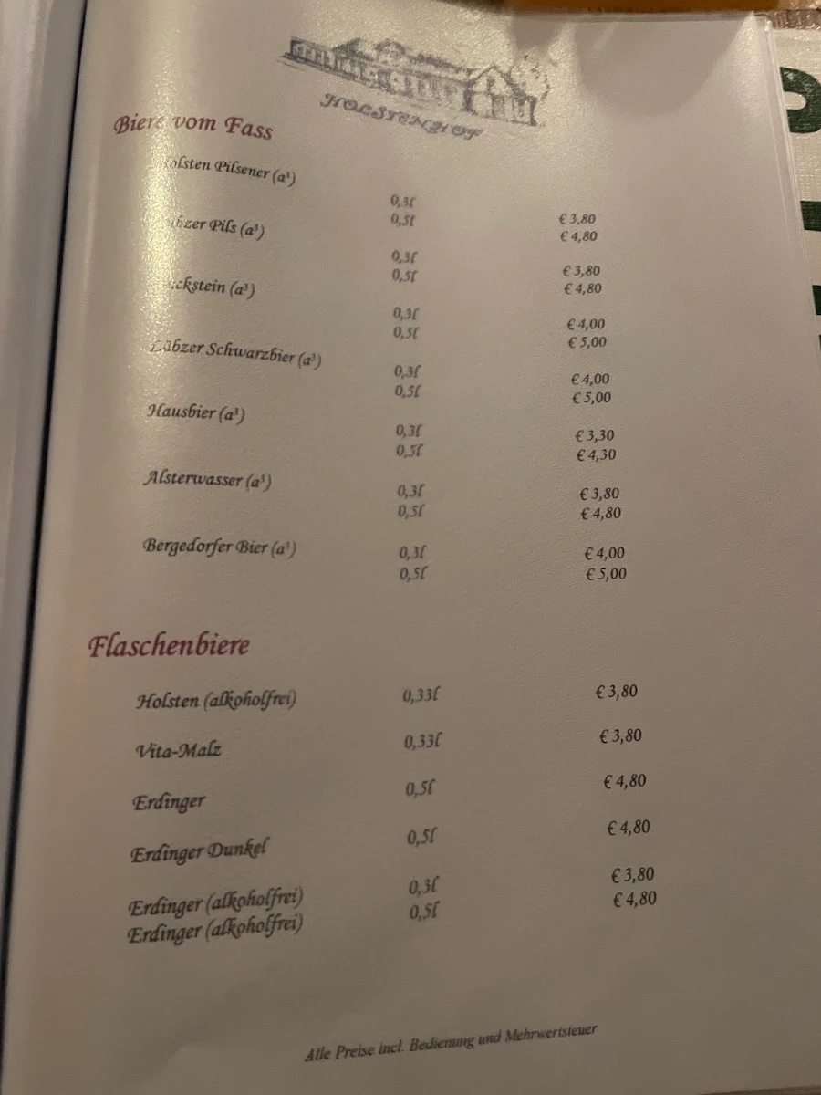 Speisekarte photo 3