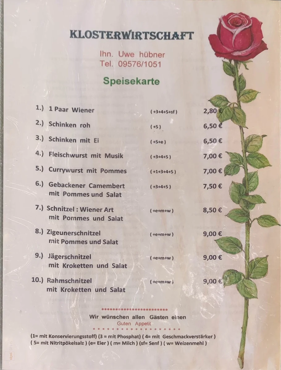 Speisekarte photo 1