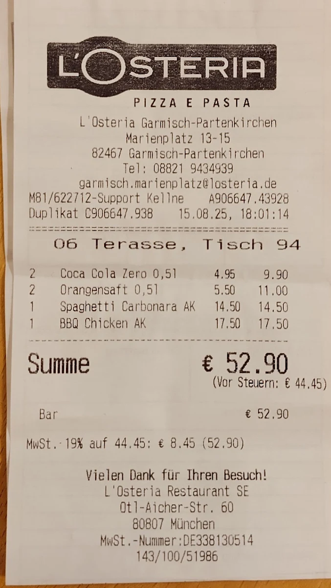 Speisekarte photo 10