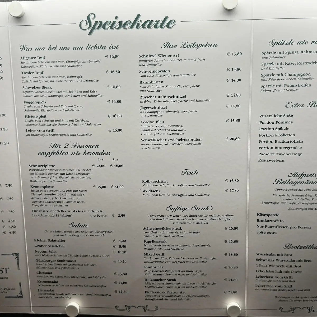 Speisekarte photo 7