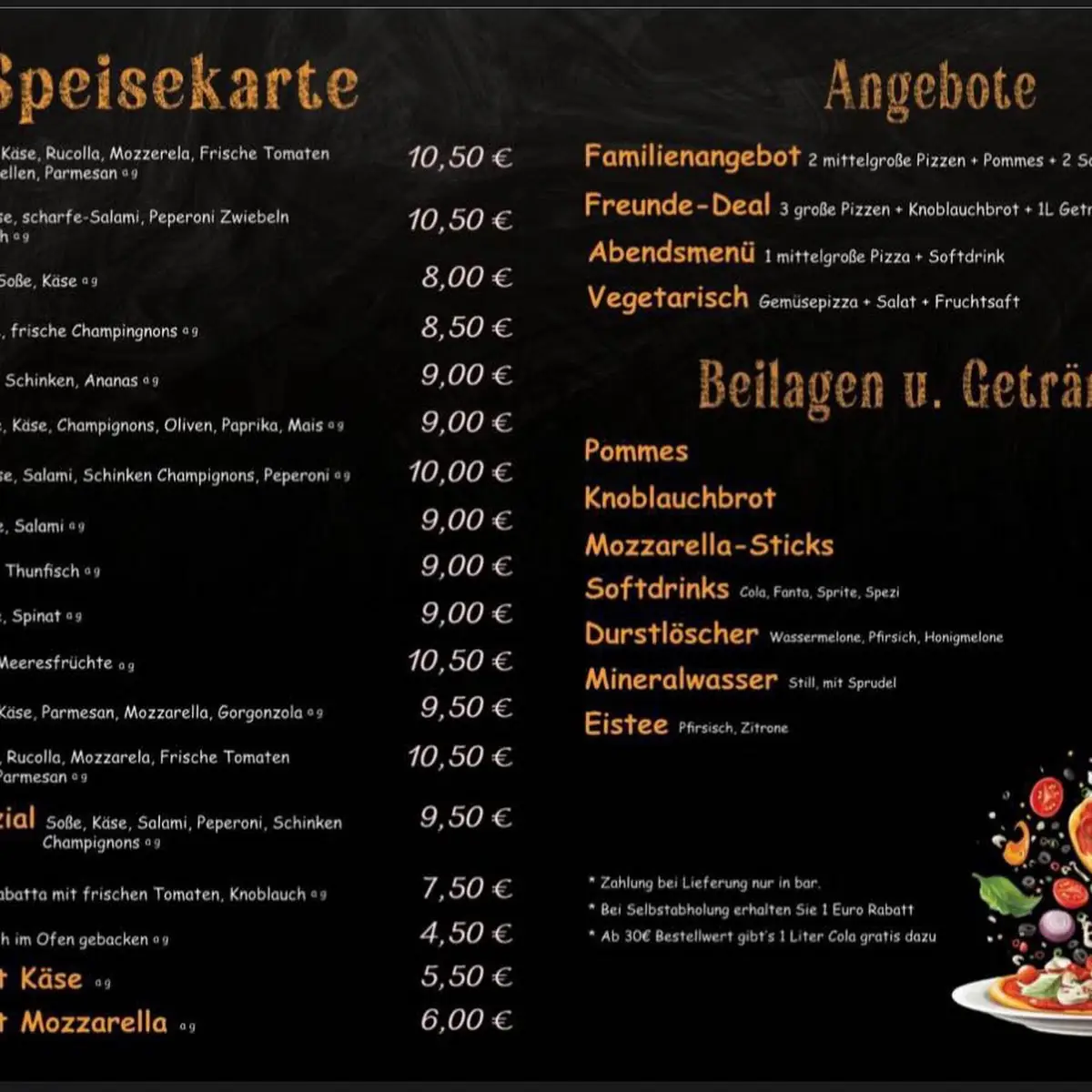 Speisekarte photo 1