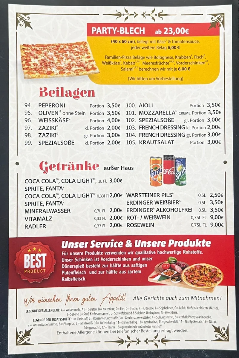 Speisekarte photo 2