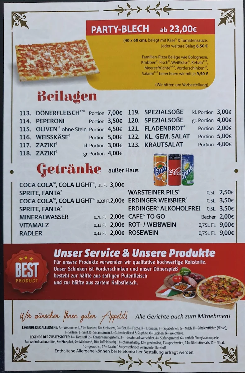 Speisekarte photo 5