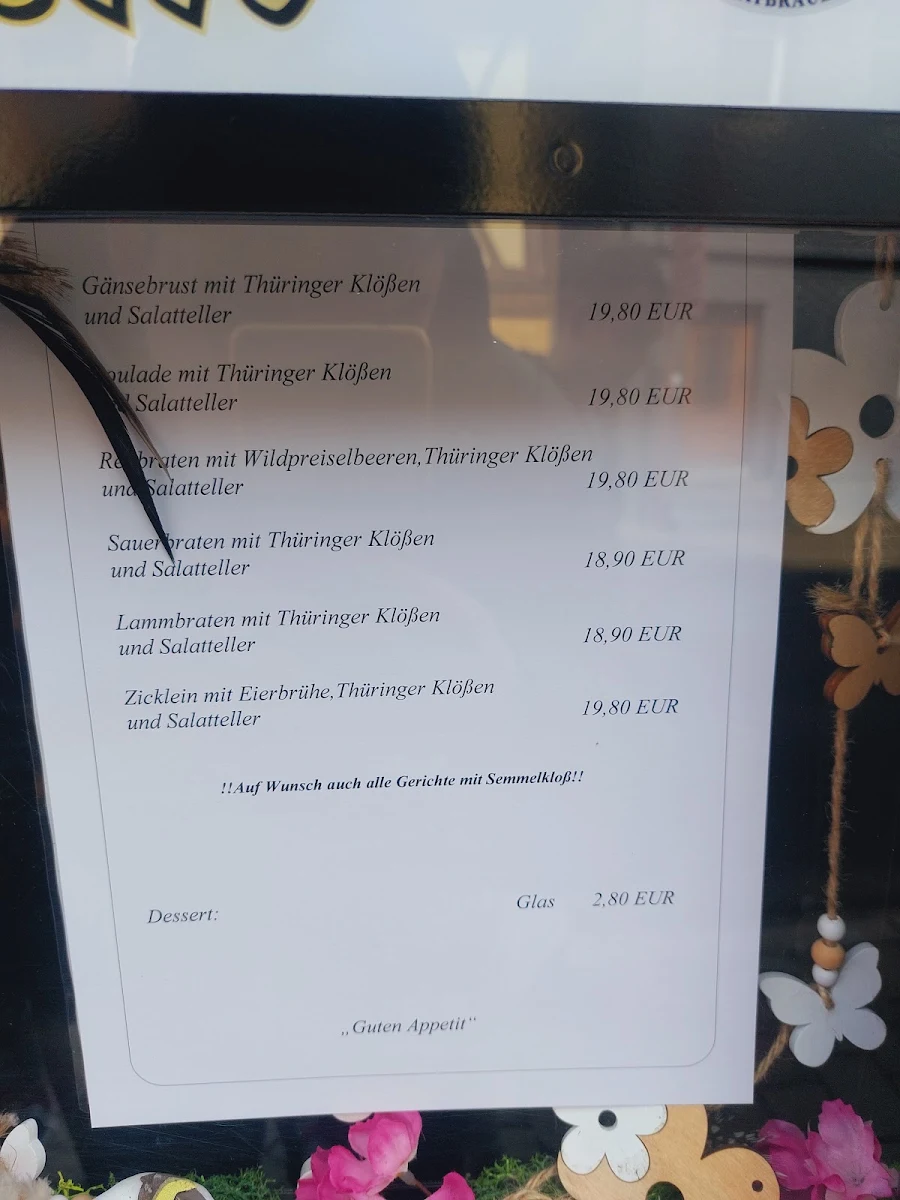 Speisekarte photo 1