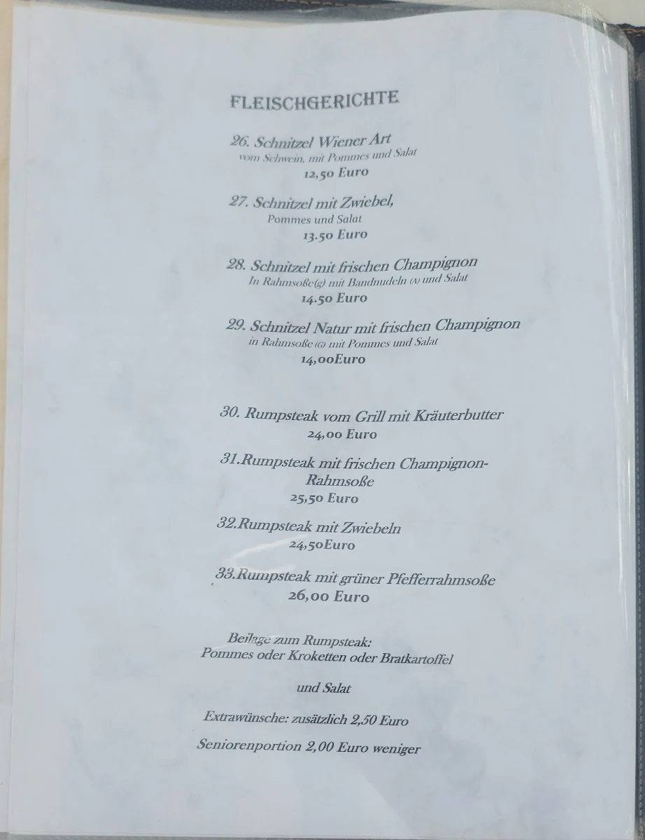 Speisekarte photo 4