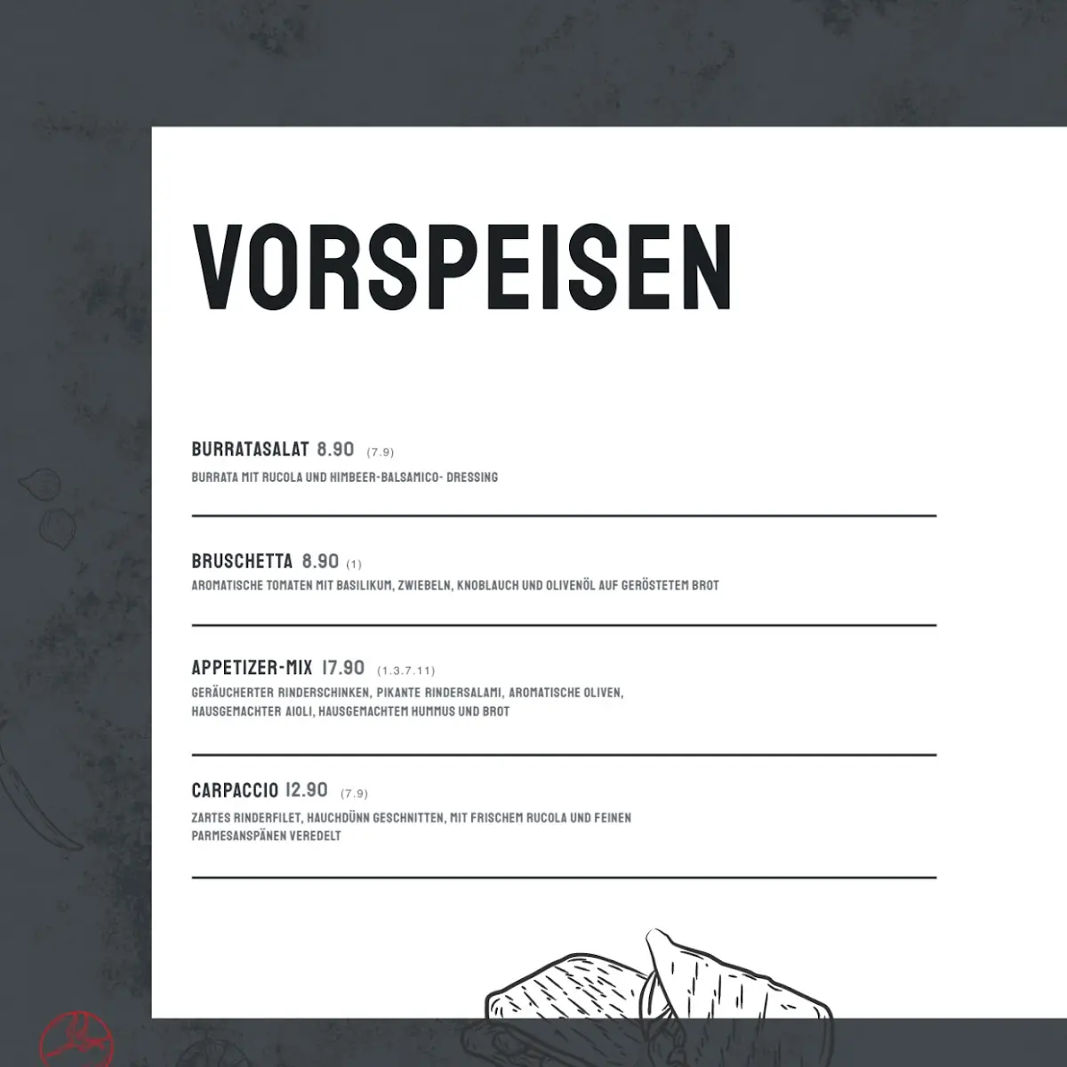 Speisekarte photo 7