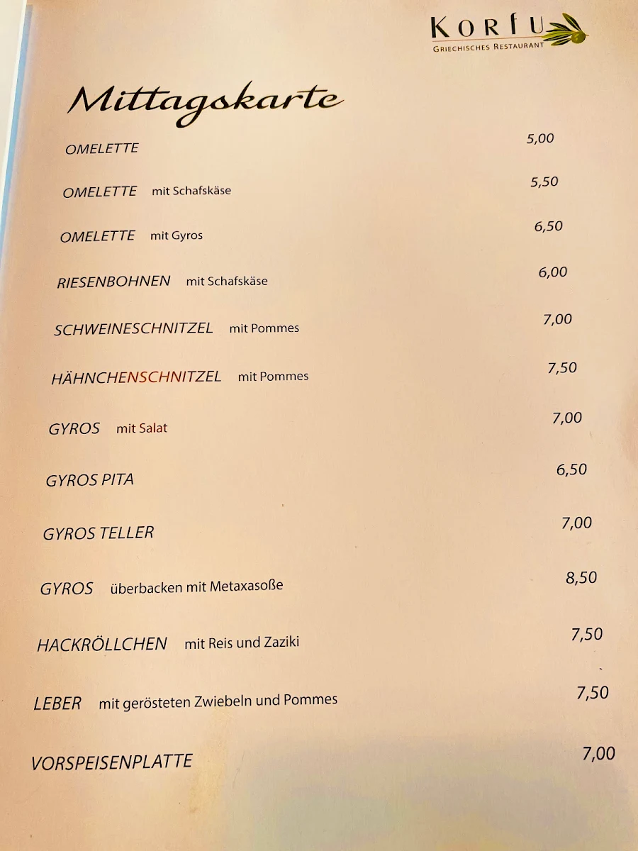 Speisekarte photo 3