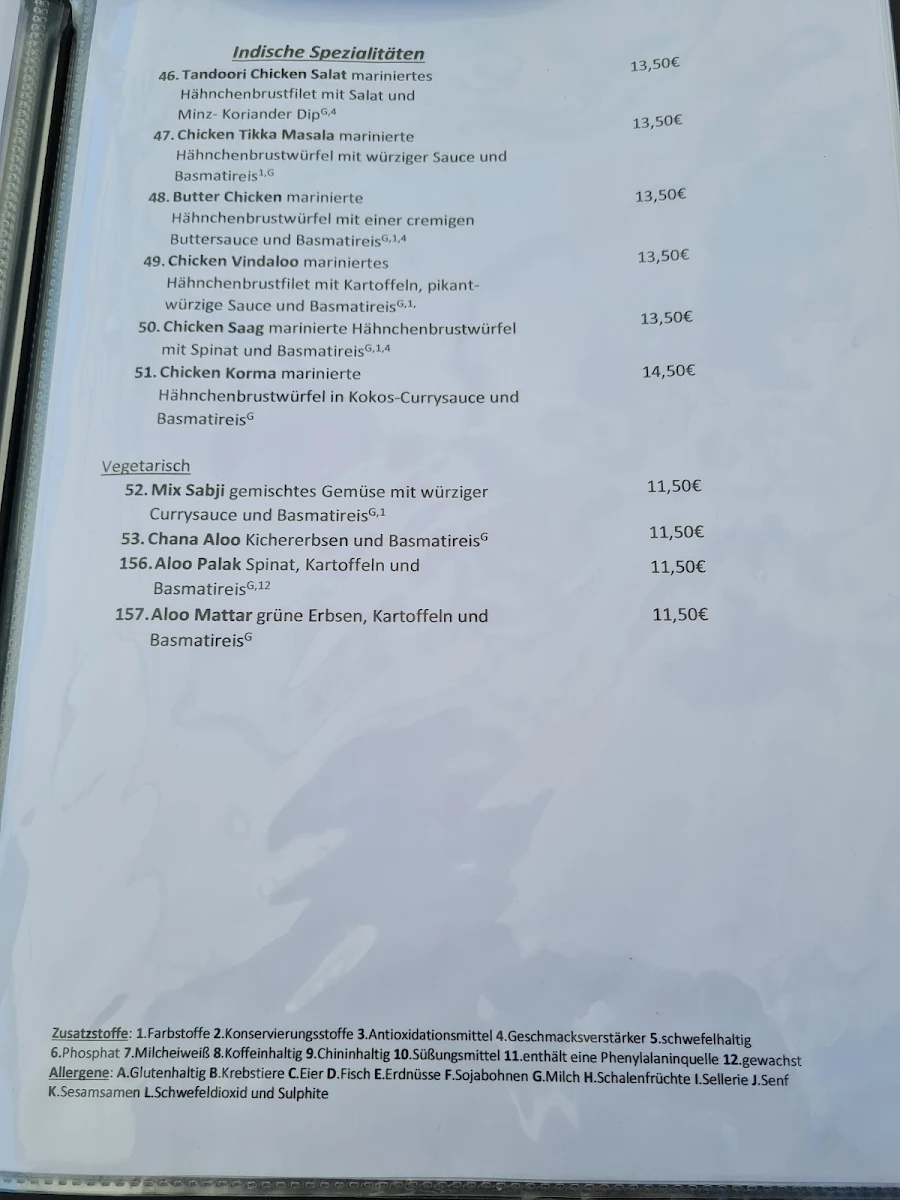Speisekarte photo 1