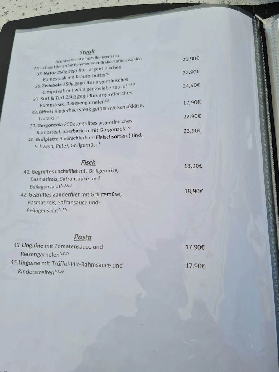 Speisekarte photo 2